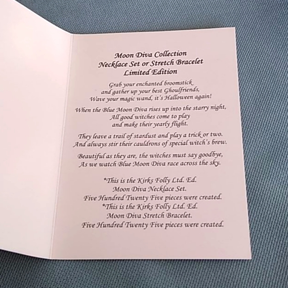 KIRKS FOLLY MOON DIVA PIN/PENDENT - Picture 10 of 10